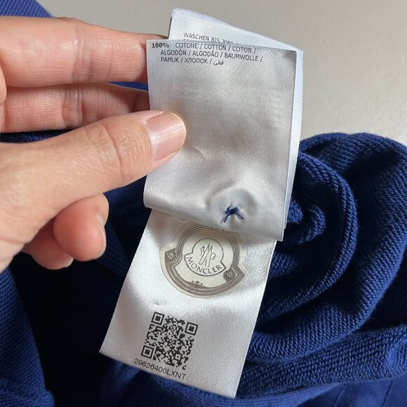 Moncler Jogger Sweatpants - Men's Size XXL - Blue - Picture 14 of 14